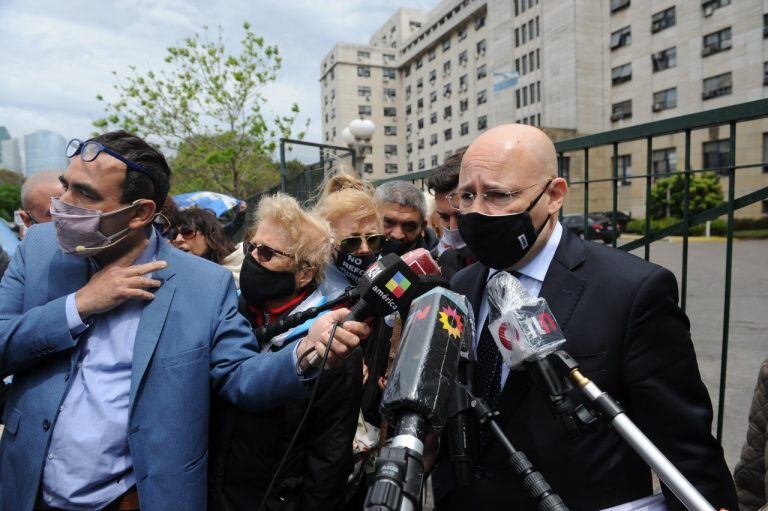 El abogado de Luis Chocobar, Fernando Soto. (Foto: Clarín)