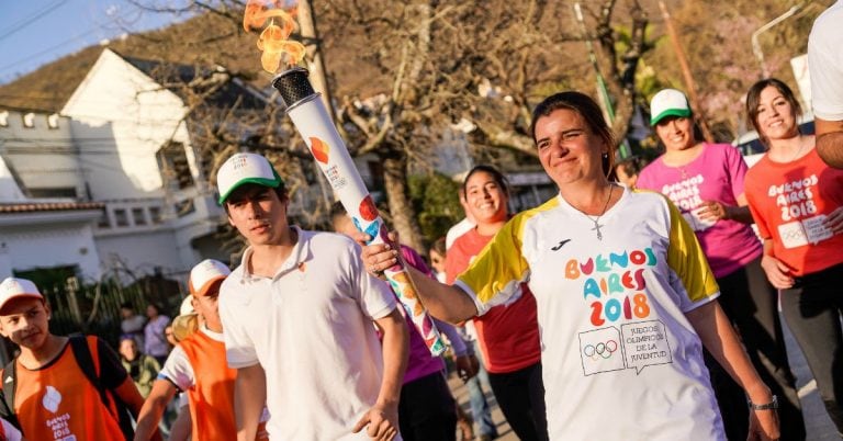 Salta, el séptimo relevo del Tour de la Antorcha (Fotos: Pablo Elías/Buenos Aires 2018).