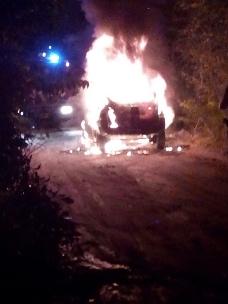 Incendio en Carlos Paz