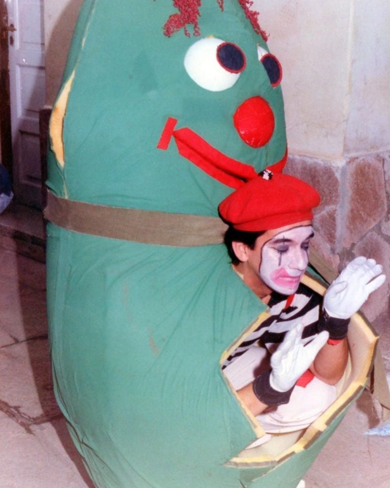 Piñón Fijo recordó sus comienzos como payaso en fiestas infantiles. (Instagram)