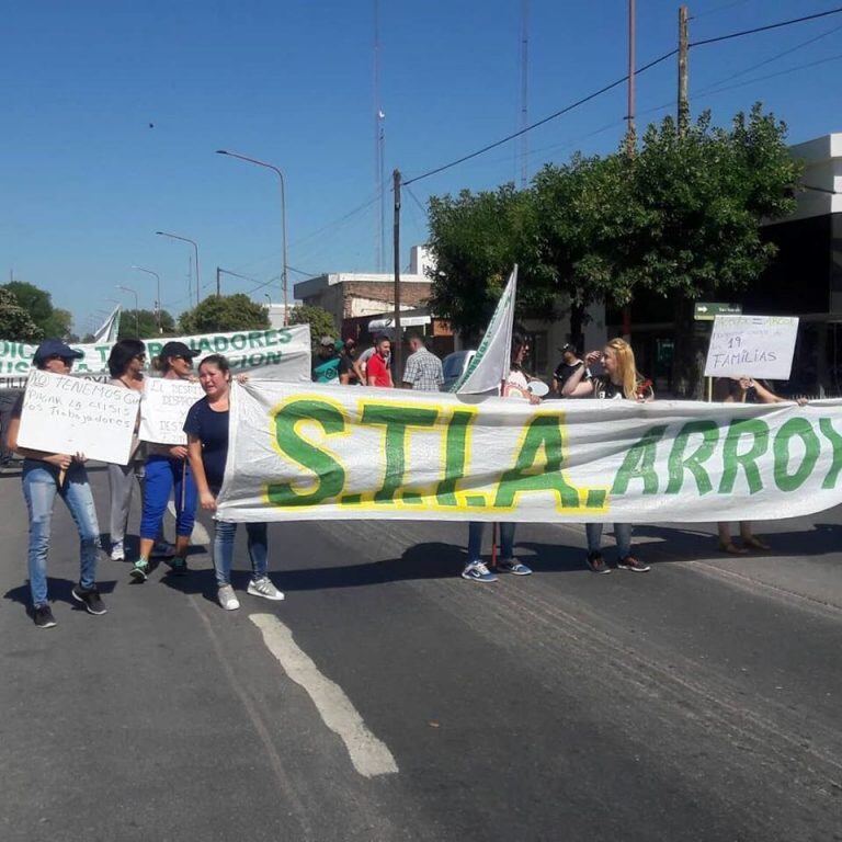 STIA marchó por las calles de Arroyito