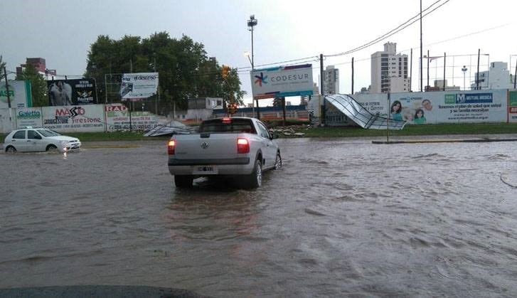 Tormenta en Río Cuarto