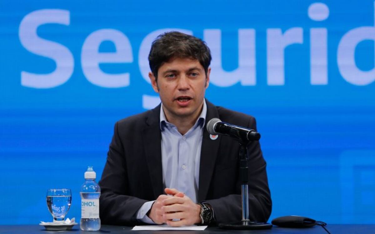 Axel Kicillof volvió a decir que "las tomas no son la solución" y habló del procedimiento policial en Guernica