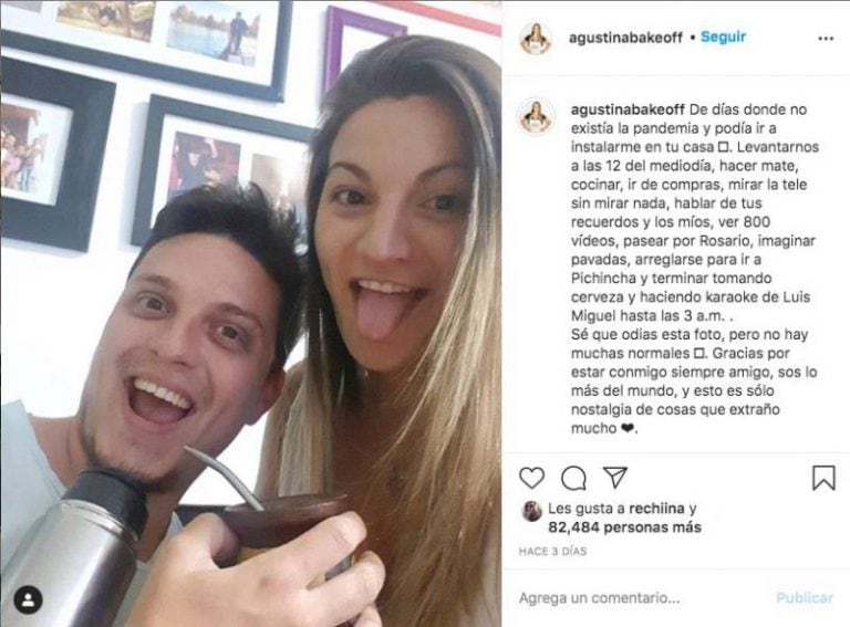 Damián y Agustina de Bake Off