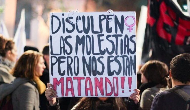 Marcha Ni una Menos, Mendoza.