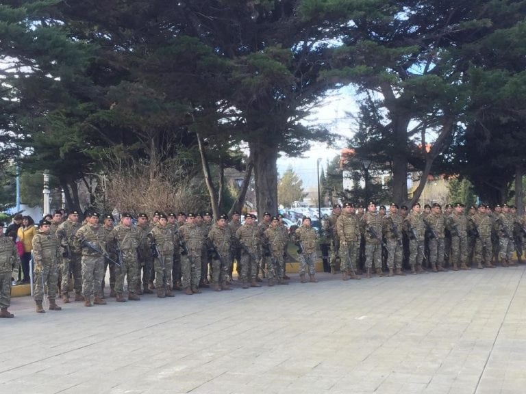 Acto aniversario Gral San Martín.