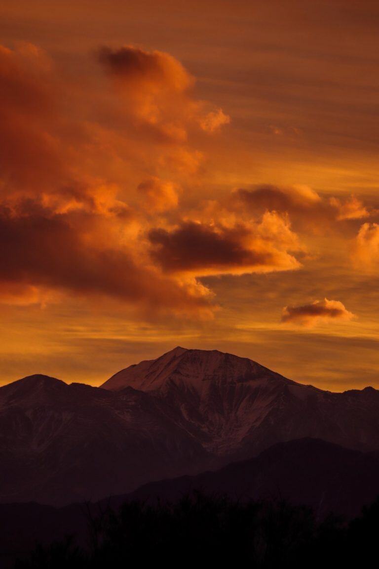 Atardecer en Mendoza