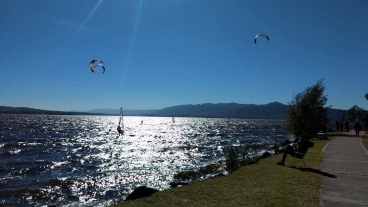 Domingo caluroso en Carlos Paz: máxima de 37º