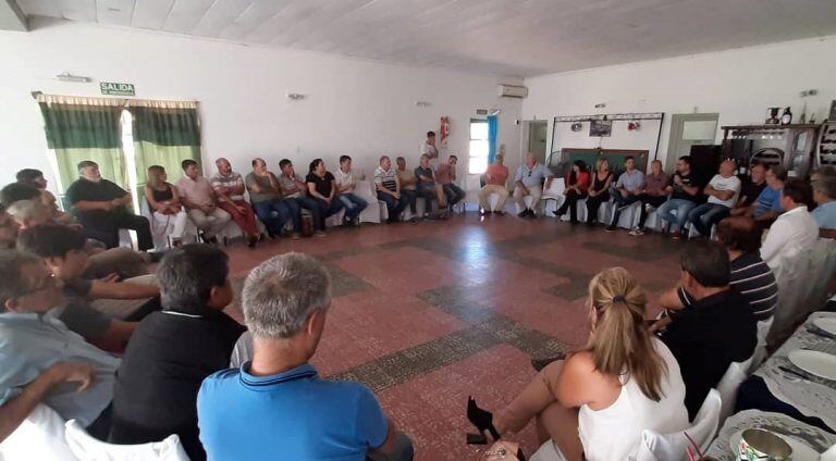 reunión de la UCR por inseguridad