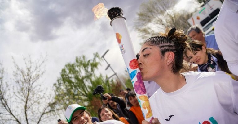 Las imágenes del paso del Tour de la Antorcha por Neuquén (Fotos: Guido Martini/Buenos Aires 2018)