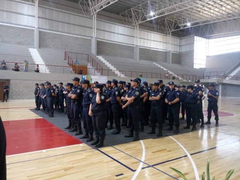 Acto por el 139 aniversario de la Policía Provincial en Tres Arroyos