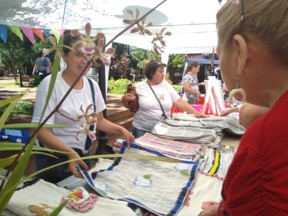 Feria Plaza 9 de Julio.