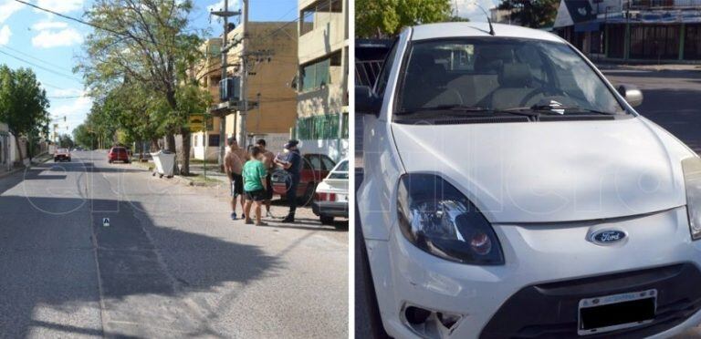 El pequeño permanece internado en el Hospital San Luis fuera de peligro.