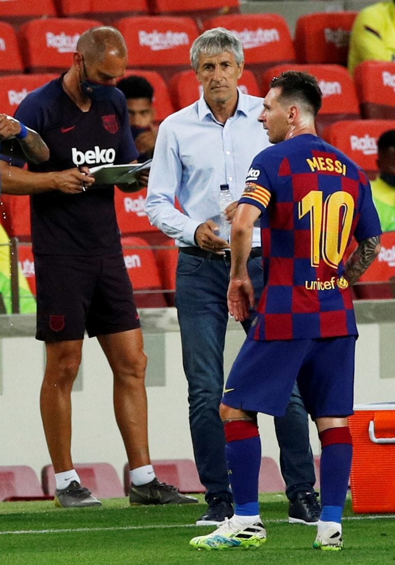 El entrenador consideró que aún tienen chances de pelear por el título. (Foto: REUTERS/Albert Gea)