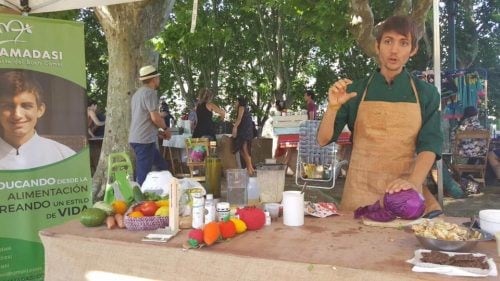 Festival vegano en San Fernando.