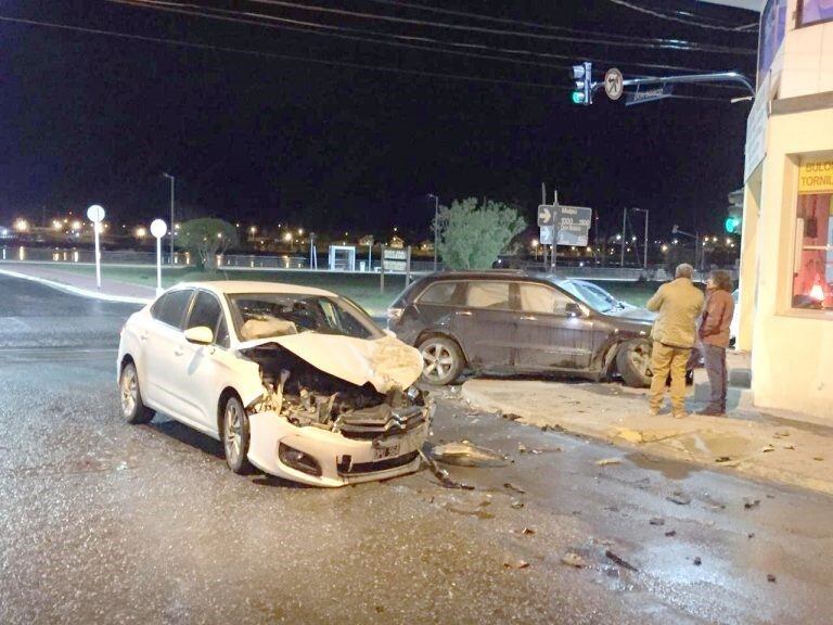 Accidente de tránsito en Ushuaia