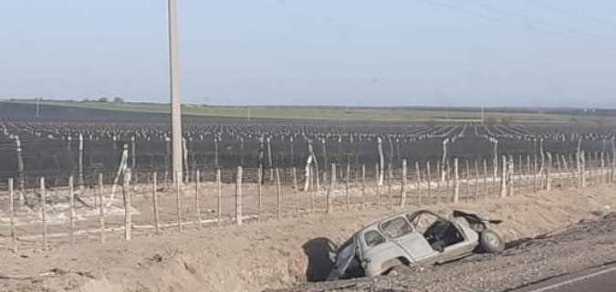 Accidente en Tunuyán.