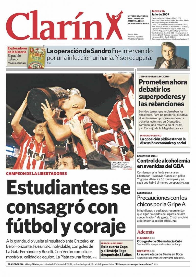 Los méritos deportivos de 2009