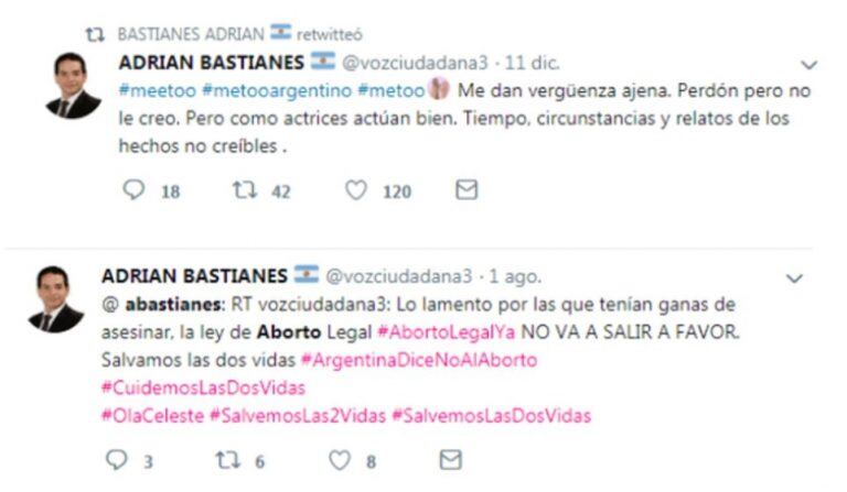 Los tuits del abogado Bastianes