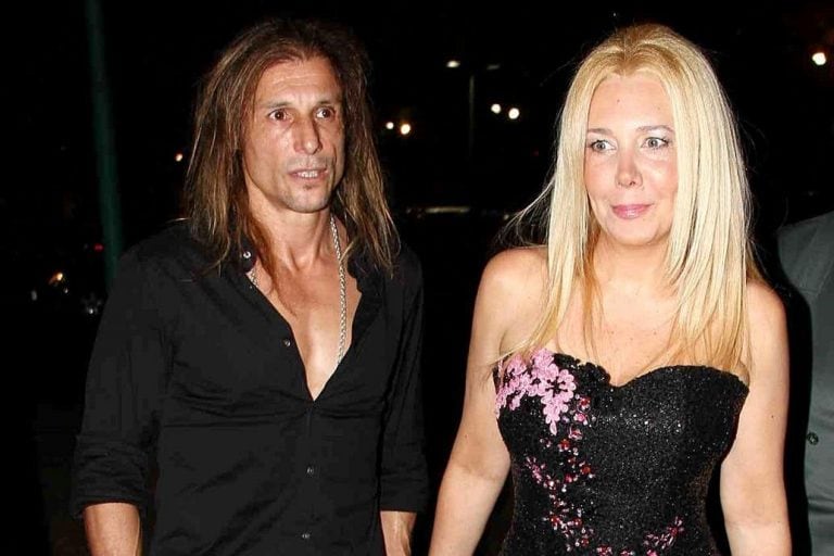 Mariana Nannis y Claudio Caniggia