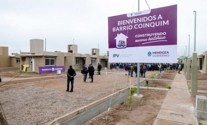 Viviendas del barrio COINQUIM, Maipú.