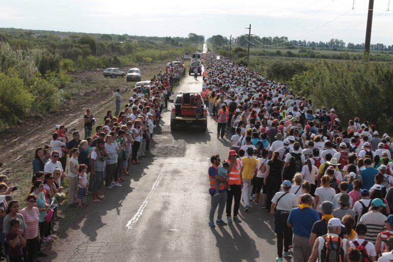 Peregrinación de los Pueblo, Paraná 2018.