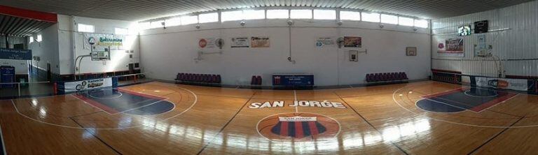 Cancha basquet Club Atlético y Cultural San Jorge