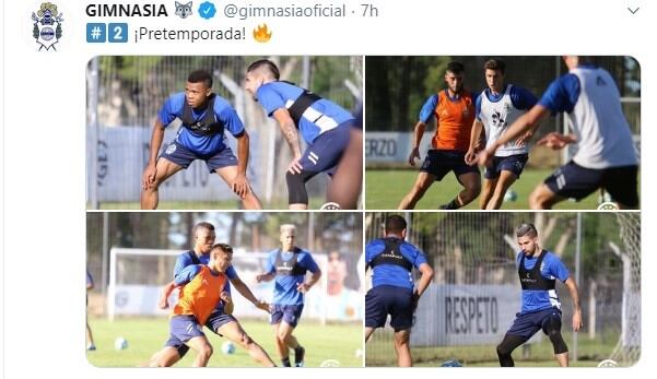 (Twitter: @gimnasiaoficial)