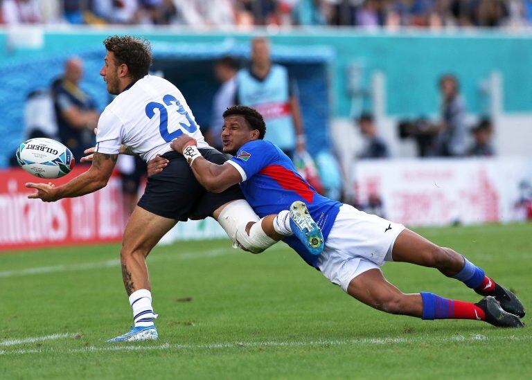 Italia venció 47-22 a Namibia (Foto: EFE).