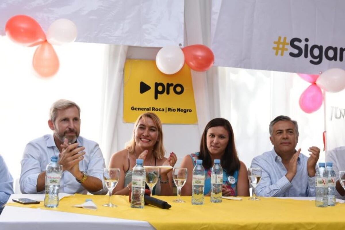 Cambiemos presentó su fórmula en Río Negro, con la presencia de Frigerio y Cornejo