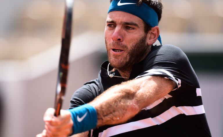 Juan Martín del Potro alcanzó las semis de Roland Garros por segunda vez en su carrera, tras lo hecho allá por 2009. Foto: Panoramic/Zuma Press/dpa