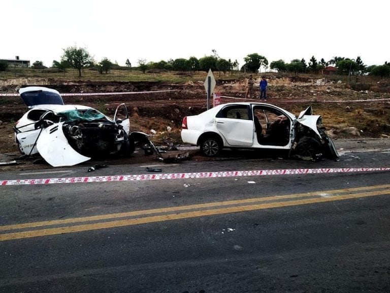 Accidente en Santa Cruz del Lago