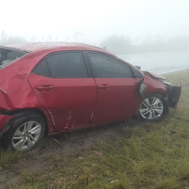 Accidente en las Altas Cumbres