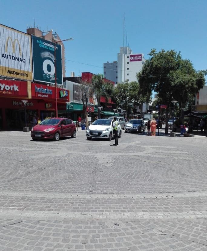 Pleno mediodía este 24 de diciembre en Carlos Paz.