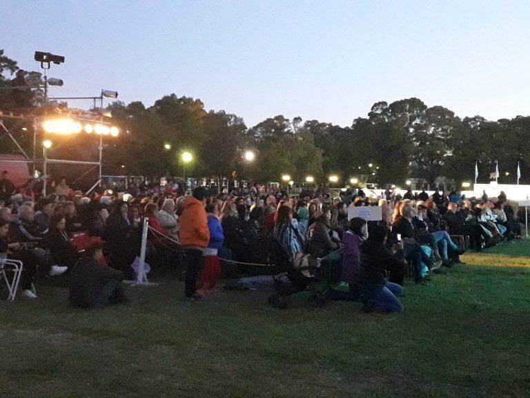 Espectáculo al aire libre y gratuito.