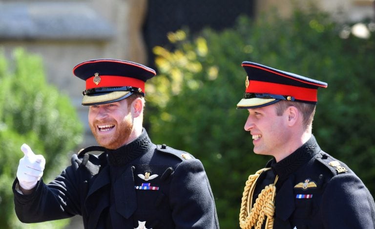 Harry y William, siempre unidos y cómplices.