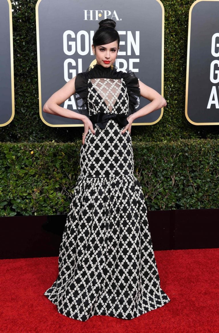 Los 15 peores vestidos de los Golden Globes 2019. Foto: VALERIE MACON / AFP.