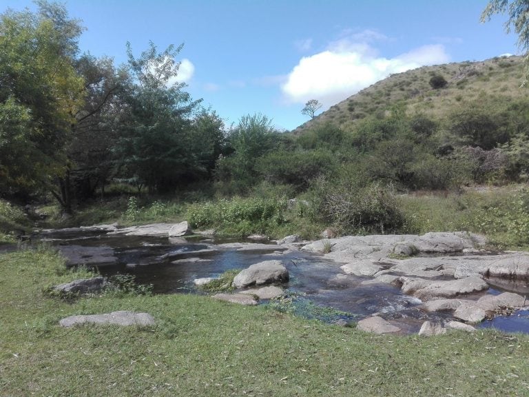 El arroyo del Chorrito con aguas renovadas.