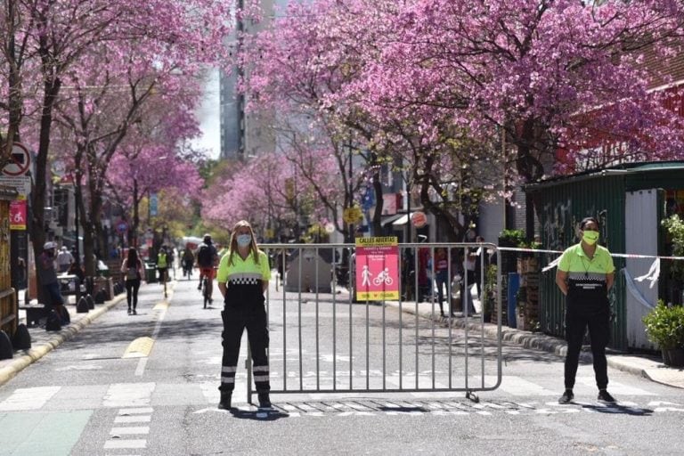 Esta iniciativa de "calles abiertas" continuará durante diciembre. (Municipalidad de La Plata)