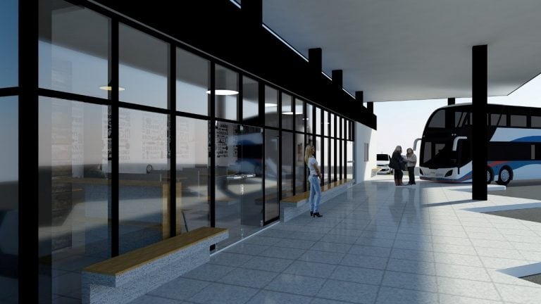 Proyecto terminal de ómnibus de Río Ceballos.