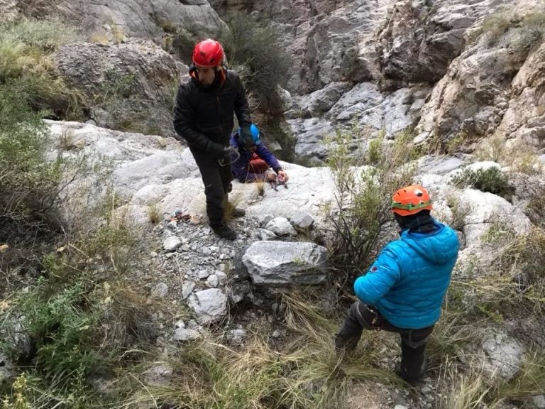 Heroico rescate del montañista rosarino