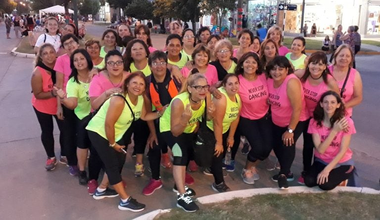 Los talleres de Zumba de la Municipalidad mostraron lo realizado durante el año (Prensa Municipalidad de Rafaela)