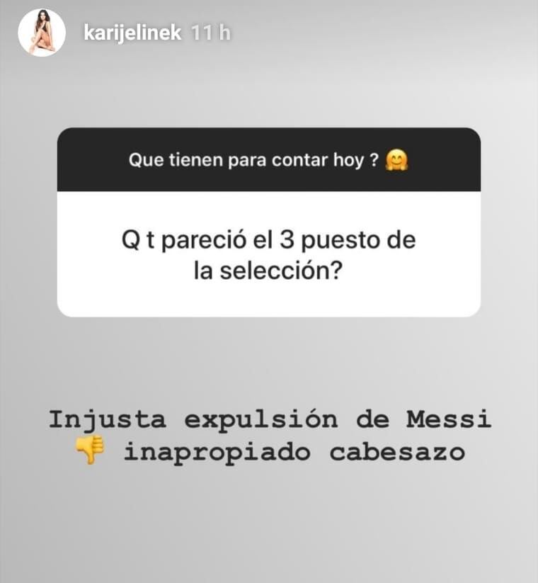 Las confesiones de Karina Jelinek (Foto: Instagram)