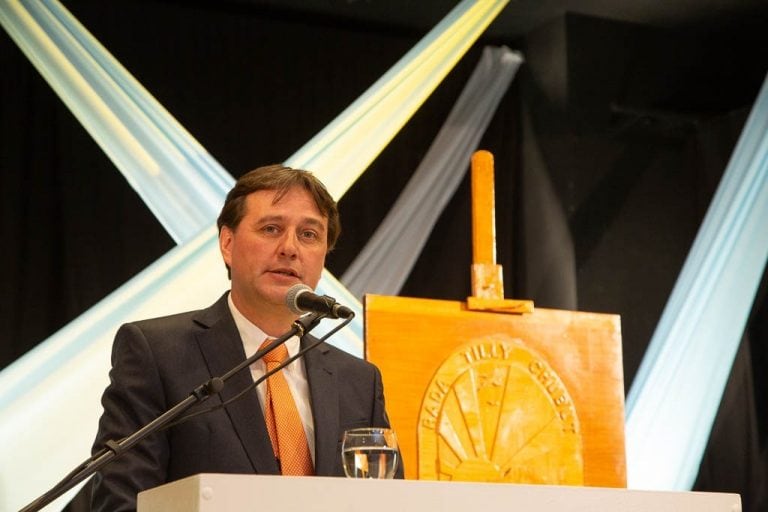 Luis Juncos, intendente de Rada Tilly.