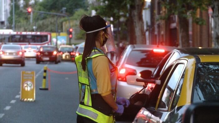 Así son los controles de alcoholemia con protocolo en la Ciudad. (Gobierno de la Ciudad)