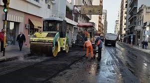 Cierre de calle en Blandengues entre Estomba y Viamonte