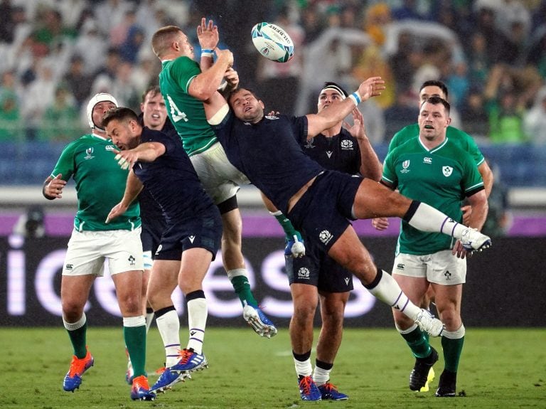 Irlanda venció a Escocia por 27-3 (Foto: EFE).