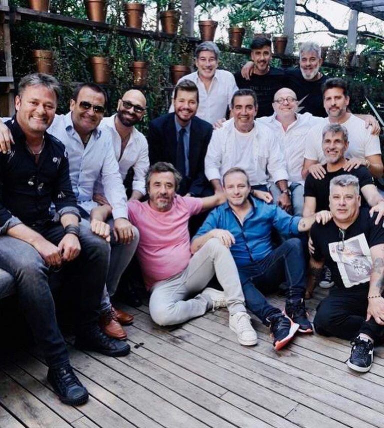 Marcelo Tinelli se reunió con los humoristas de VideoMatch y sorprendió a todos