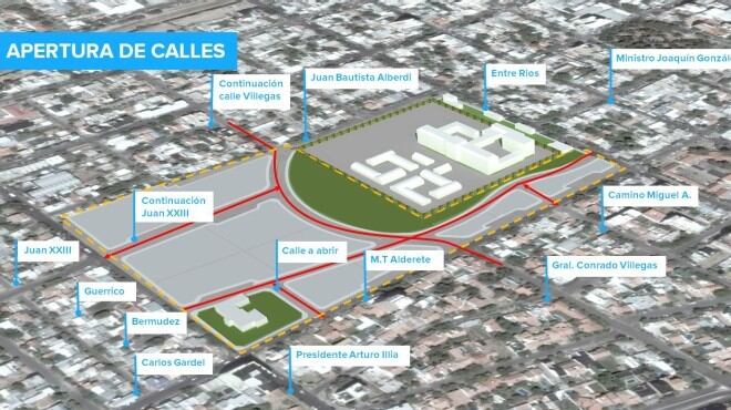 Transformarán una cárcel neuquina en centro urbano de usos múltiples y espacio verde. (Foto: Prensa Municipal)