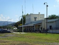 La Calera: estación de tren hoy